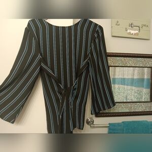 Worthington Business Casual blouse, striped